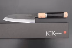 Custom Limited Edition, Hinoura White Steel No.1 Kurouchi Series HS1-4SP2 Wa Santoku 165mm (6.4 Inch) -Knife Sale Shop hinoura wa santoku custom limited edition hinoura white steel no 1 kurouchi series hs1 4sp2 wa santoku 165mm 6 4 inch 44763238367515 scaled