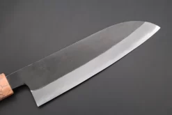 Custom Limited Edition, Hinoura White Steel No.1 Kurouchi Series HS1-4SP3 Wa Santoku 165mm (6.4 Inch) -Knife Sale Shop hinoura wa santoku custom limited edition hinoura white steel no 1 kurouchi series hs1 4sp3 wa santoku 165mm 6 4 inch 44763255832859 scaled