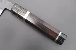 Custom Limited Edition, Hinoura White Steel No.1 Kurouchi Series HS1-4SP4 Wa Santoku 165mm (6.4 Inch) -Knife Sale Shop hinoura wa santoku custom limited edition hinoura white steel no 1 kurouchi series hs1 4sp4 wa santoku 165mm 6 4 inch 44763290304795 scaled