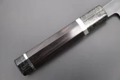 Custom Limited Edition, Hinoura White Steel No.1 Kurouchi Series HS1-4SP4 Wa Santoku 165mm (6.4 Inch) -Knife Sale Shop hinoura wa santoku custom limited edition hinoura white steel no 1 kurouchi series hs1 4sp4 wa santoku 165mm 6 4 inch 44763290468635 scaled