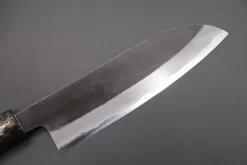 Custom Limited Edition, Hinoura White Steel No.1 Kurouchi Series HS1-4SP4 Wa Santoku 165mm (6.4 Inch) -Knife Sale Shop hinoura wa santoku custom limited edition hinoura white steel no 1 kurouchi series hs1 4sp4 wa santoku 165mm 6 4 inch 44763290501403 scaled