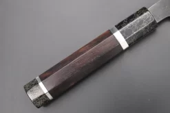 Custom Limited Edition, Hinoura White Steel No.1 Kurouchi Series HS1-4SP5 Wa Santoku 165mm (6.4 Inch) -Knife Sale Shop hinoura wa santoku custom limited edition hinoura white steel no 1 kurouchi series hs1 4sp5 wa santoku 165mm 6 4 inch 44763330347291 scaled