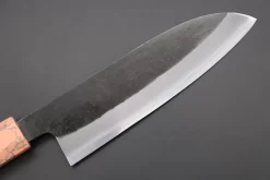 Custom Limited Edition, Hinoura White Steel No.1 Kurouchi Series HS1-4SP7 Wa Santoku 165mm (6.4 Inch) 15 Custom Limited Edition, Hinoura White Steel No.1 Kurouchi Series HS1-4SP7 Wa Santoku 165mm (6.4 Inch) -Knife Sale Shop hinoura wa santoku custom limited edition hinoura white steel no 1 kurouchi series hs1 4sp7 wa santoku 165mm 6 4 inch 44763368718619 scaled