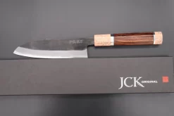 Custom Limited Edition, Hinoura White Steel No.1 Kurouchi Series HS1-4SP7 Wa Santoku 165mm (6.4 Inch) 17 Custom Limited Edition, Hinoura White Steel No.1 Kurouchi Series HS1-4SP7 Wa Santoku 165mm (6.4 Inch) -Knife Sale Shop hinoura wa santoku custom limited edition hinoura white steel no 1 kurouchi series hs1 4sp7 wa santoku 165mm 6 4 inch 44763368947995 scaled
