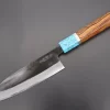 Custom Limited Edition, Hinoura White Steel No.1 Kurouchi Series HS1-4SP9 Wa Santoku 165mm (6.4 Inch)