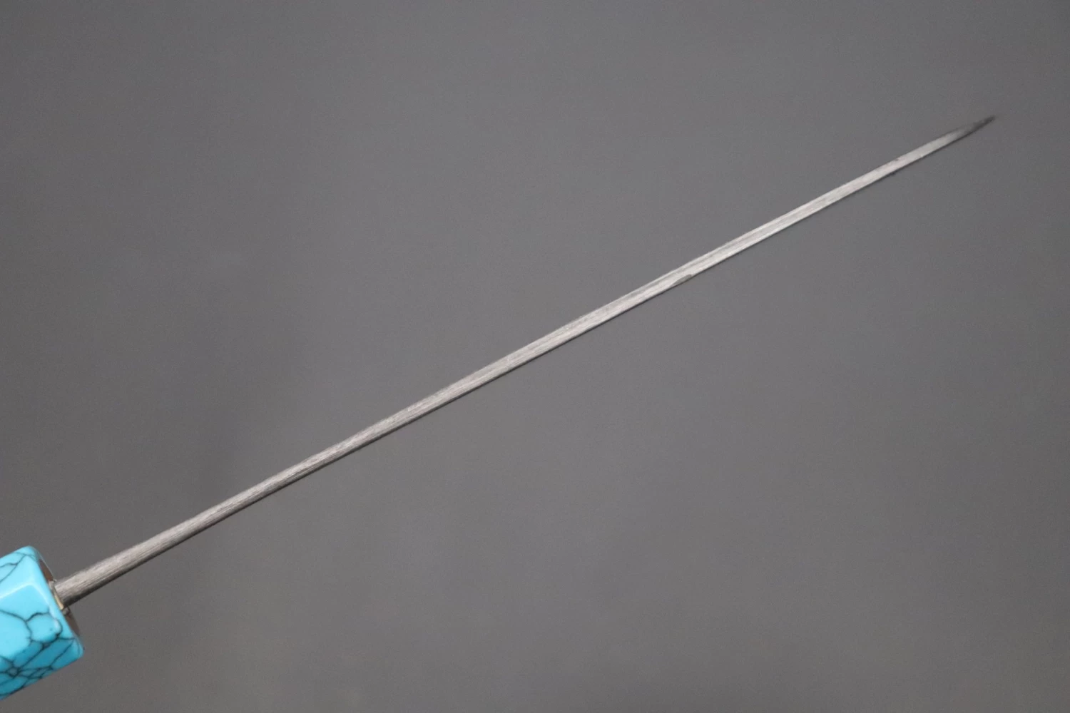 Custom Limited Edition, Hinoura White Steel No.1 Kurouchi Series HS1-4SP9 Wa Santoku 165mm (6.4 Inch) 6 Custom Limited Edition, Hinoura White Steel No.1 Kurouchi Series HS1-4SP9 Wa Santoku 165mm (6.4 Inch) - Image 6