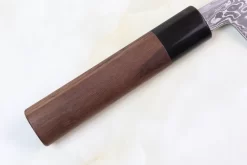 Hinoura Custom Knife ATS-34 Damascus Wa Santoku 170mm (6.6 Inch, TH-9) -Knife Sale Shop hinoura wa santoku hinoura custom knife ats 34 damascus wa santoku 170mm 6 6 inch th 9 14286935457889 scaled