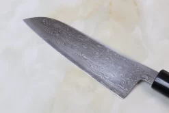 Hinoura Custom Knife ATS-34 Damascus Wa Santoku 170mm (6.6 Inch, TH-9) -Knife Sale Shop hinoura wa santoku hinoura custom knife ats 34 damascus wa santoku 170mm 6 6 inch th 9 14286935523425 scaled
