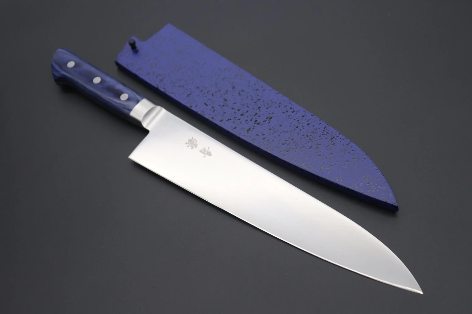 JCK Natures Blue Clouds AUS-8 Basic Series BCA-5 Gyuto 240mm (9.4 Inch) 9 JCK Natures Blue Clouds AUS-8 Basic Series BCA-5 Gyuto 240mm (9.4 Inch) - Image 9