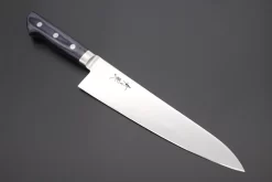 JCK Natures Blue Clouds AUS-8 Basic Series BCAP-4S Gyuto 180mm (7 Inch, Royal Blue-Purple Pakka Wood Handle)