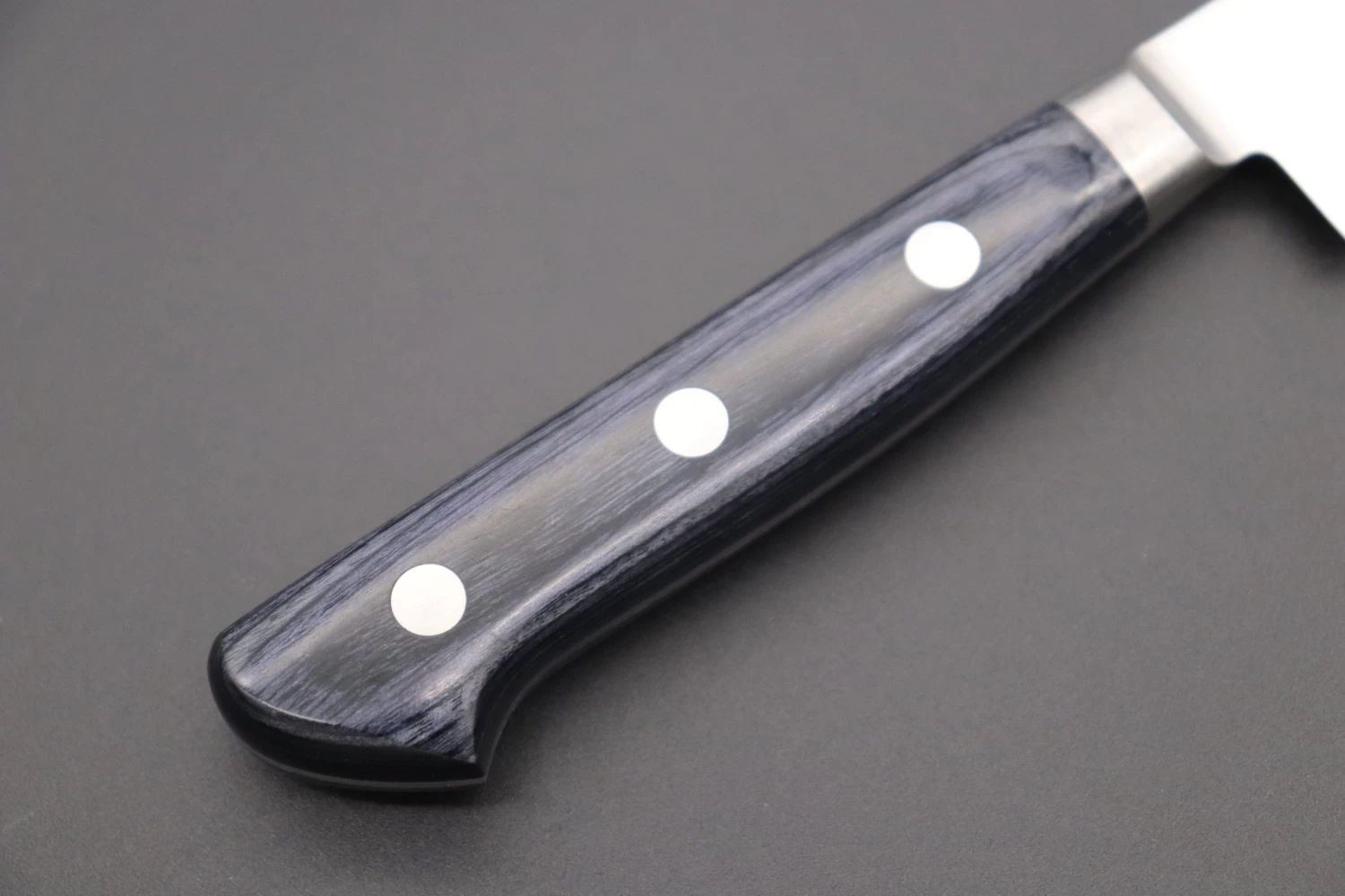 JCK Natures Blue Clouds AUS-8 Basic Series BCAP-1 Petty 120mm (4.7 Inch, Royal Blue-Purple Pakka Wood Handle) 3 JCK Natures Blue Clouds AUS-8 Basic Series BCAP-1 Petty 120mm (4.7 Inch, Royal Blue-Purple Pakka Wood Handle) - Image 3