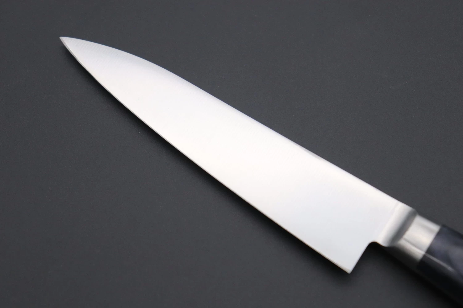 JCK Natures Blue Clouds AUS-8 Basic Series BCAP-1 Petty 120mm (4.7 Inch, Royal Blue-Purple Pakka Wood Handle) 7 JCK Natures Blue Clouds AUS-8 Basic Series BCAP-1 Petty 120mm (4.7 Inch, Royal Blue-Purple Pakka Wood Handle) - Image 7