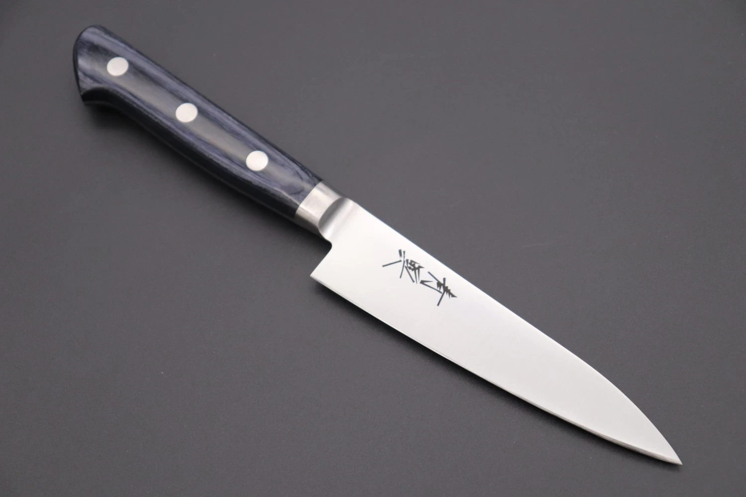 JCK Natures Blue Clouds AUS-8 Basic Series BCAP-1 Petty 120mm (4.7 Inch, Royal Blue-Purple Pakka Wood Handle) 1 JCK Natures Blue Clouds AUS-8 Basic Series BCAP-1 Petty 120mm (4.7 Inch, Royal Blue-Purple Pakka Wood Handle)