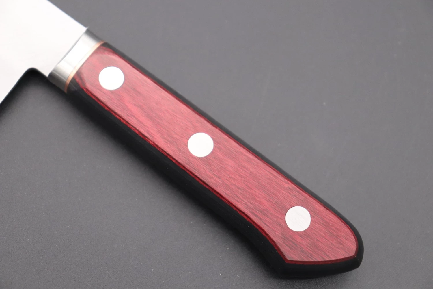 JCK Natures SAKURA ROAD Aogami Super Series SAKURA-1 Santoku 170mm (6.6 Inch) 7 JCK Natures SAKURA ROAD Aogami Super Series SAKURA-1 Santoku 170mm (6.6 Inch) - Image 7