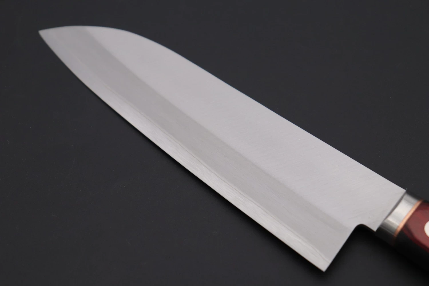 JCK Natures SAKURA ROAD Aogami Super Series SAKURA-1 Santoku 170mm (6.6 Inch) 6 JCK Natures SAKURA ROAD Aogami Super Series SAKURA-1 Santoku 170mm (6.6 Inch) - Image 6