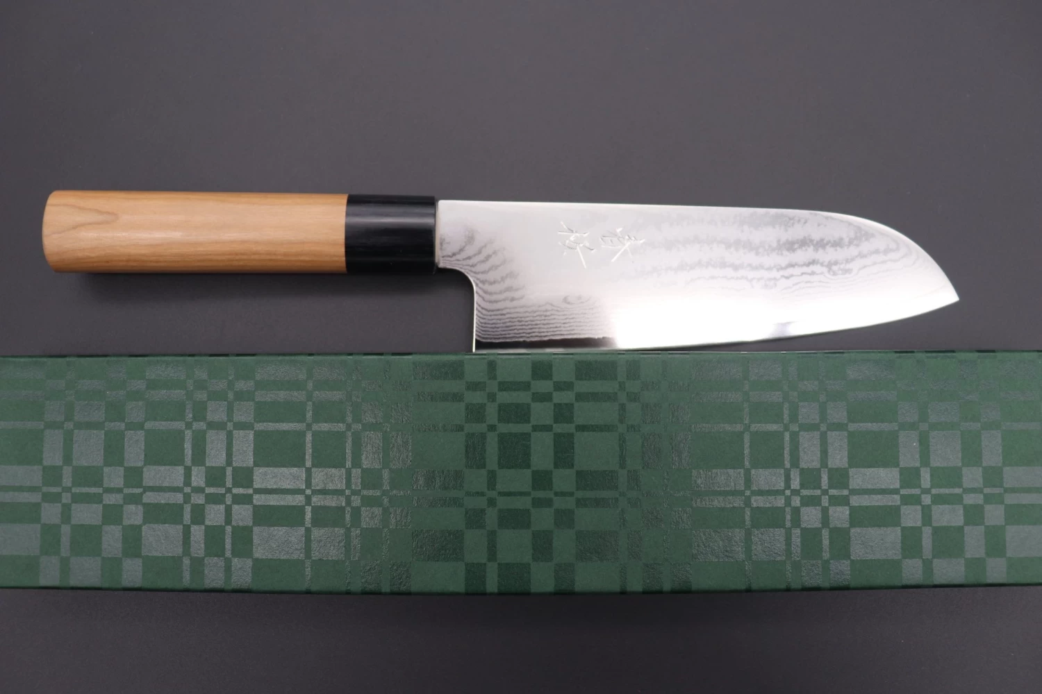 JCK Natures Sakura Series HS-2 Wa Santoku 170mm (6.6 Inch) 8 JCK Natures Sakura Series HS-2 Wa Santoku 170mm (6.6 Inch) - Image 8
