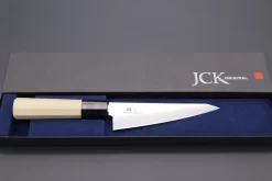 JCK Original Kagayaki Basic WA Series VG-10 KV-4W Wa Honesuki | Boning Knife -Knife Sale Shop kagayaki boning knife honesuki jck original kagayaki basic wa series vg 10 kv 4w wa honesuki boning knife 41429617901851 scaled