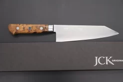 JCK Original Kagayaki NOVEL- Limited Edition Custom R-2 SUNSHINE Series KNLTD-106 Bunka (Kiritsuke) 175mm (6.8 Inch) -Knife Sale Shop kagayaki bunka jck original kagayaki novel limited edition custom r 2 sunshine series knltd 106 bunka kiritsuke 175mm 6 8 inch 43502944092443 scaled