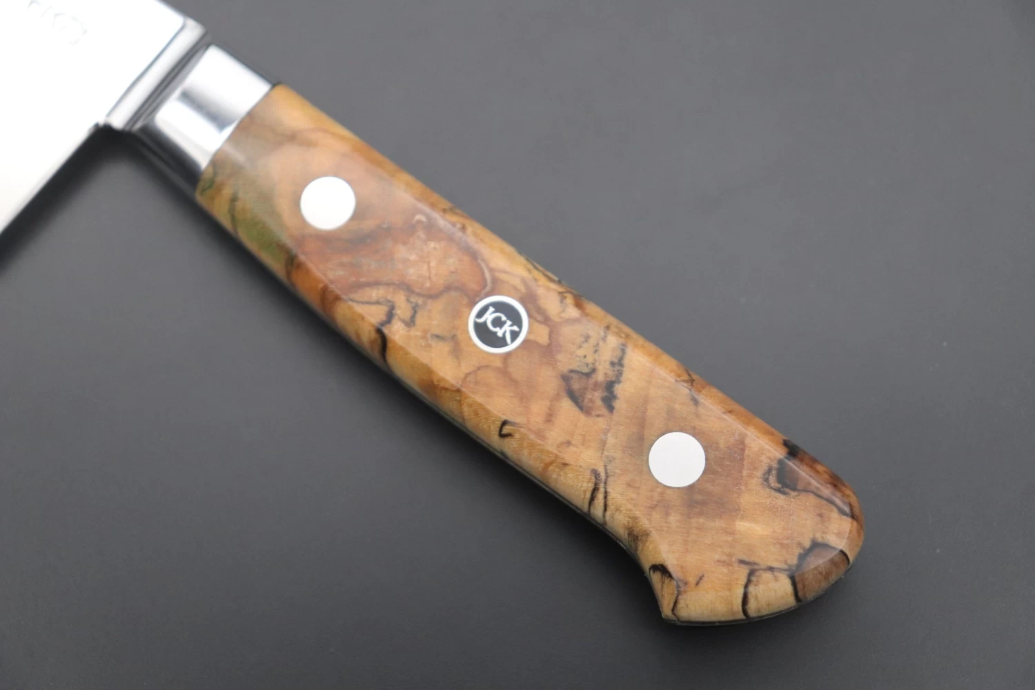 JCK Original Kagayaki NOVEL- Limited Edition Custom R-2 SUNSHINE Series KNLTD-108 Bunka (Kiritsuke) 175mm (6.8 Inch) 7 JCK Original Kagayaki NOVEL- Limited Edition Custom R-2 SUNSHINE Series KNLTD-108 Bunka (Kiritsuke) 175mm (6.8 Inch) - Image 7