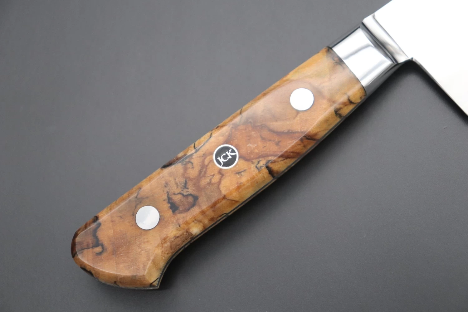 JCK Original Kagayaki NOVEL- Limited Edition Custom R-2 SUNSHINE Series KNLTD-108 Bunka (Kiritsuke) 175mm (6.8 Inch) 3 JCK Original Kagayaki NOVEL- Limited Edition Custom R-2 SUNSHINE Series KNLTD-108 Bunka (Kiritsuke) 175mm (6.8 Inch) - Image 3