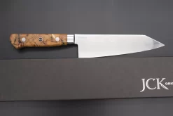 JCK Original Kagayaki NOVEL- Limited Edition Custom R-2 SUNSHINE Series KNLTD-110 Bunka (Kiritsuke) 175mm (6.8 Inch) -Knife Sale Shop kagayaki bunka jck original kagayaki novel limited edition custom r 2 sunshine series knltd 110 bunka kiritsuke 175mm 6 8 inch 43502976663835 scaled