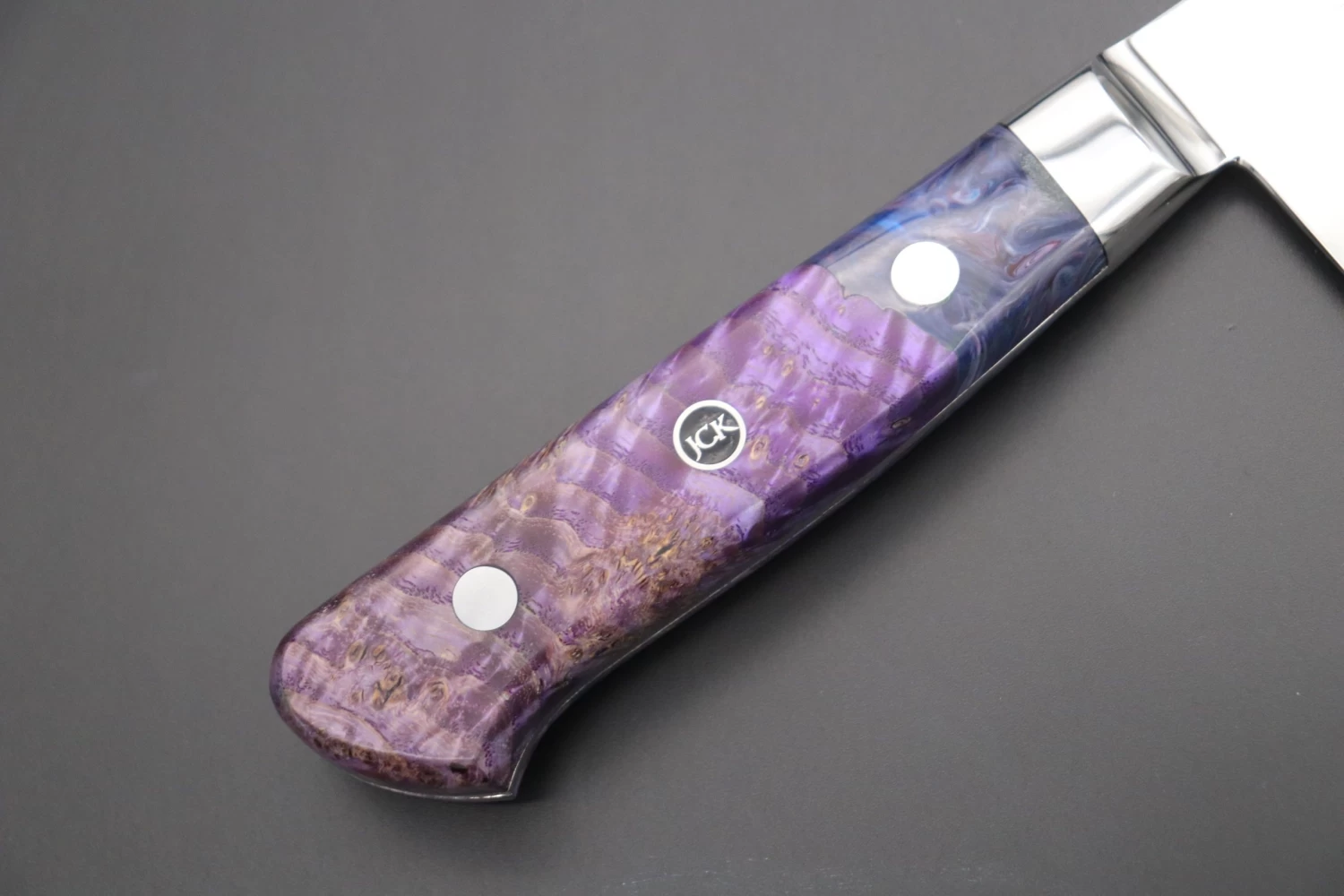 JCK Original Kagayaki NOVEL- Limited Edition Custom R-2 SUNSHINE Series KNLTD-112 Bunka (Kiritsuke) 175mm (6.8 Inch) 3 JCK Original Kagayaki NOVEL- Limited Edition Custom R-2 SUNSHINE Series KNLTD-112 Bunka (Kiritsuke) 175mm (6.8 Inch) - Image 3