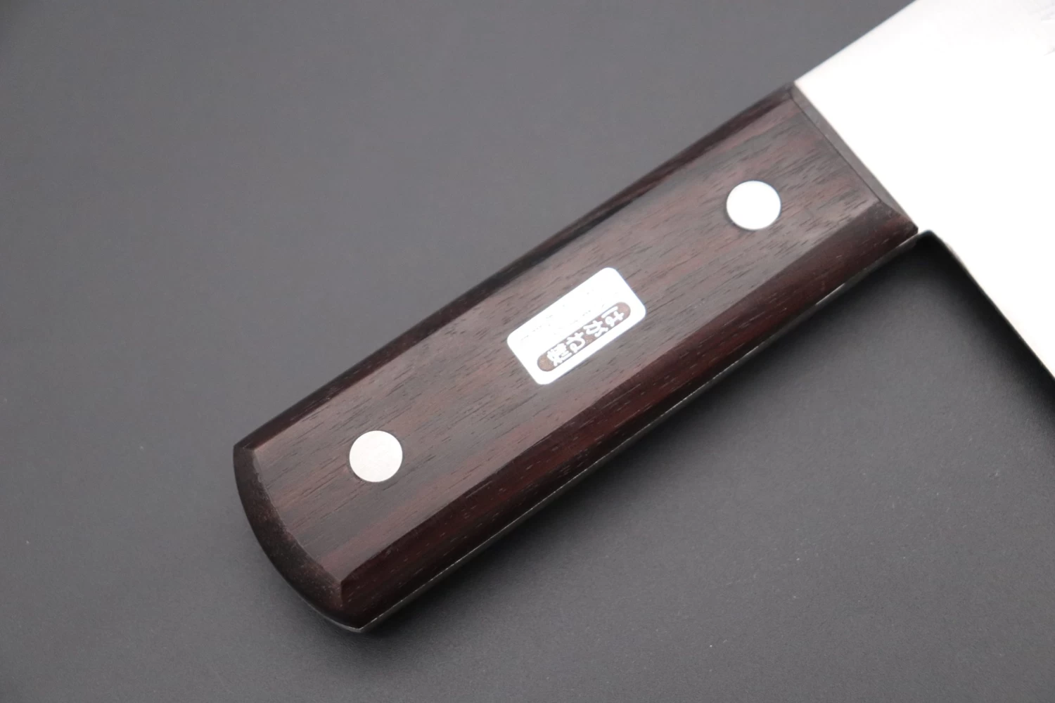 Kagayaki High Carbon Steel Chinese Cleaver 220mm (2 Different Blade Thickness) 3 Kagayaki High Carbon Steel Chinese Cleaver 220mm (2 Different Blade Thickness) - Image 3