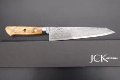 JCK Original Kagayaki NOVEL- Limited Edition Custom R-2 Damascus Series KNLTD-80 Kiritsuke-Gyuto 200mm (7.8 Inch, Forged Blade) -Knife Sale Shop kagayaki gyuto jck original kagayaki novel limited edition custom r 2 damascus series knltd 80 kiritsuke gyuto 200mm 7 8 inch forged blade 43488924139803 scaled