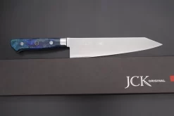 JCK Original Kagayaki NOVEL- Limited Edition Custom R-2 SUNSHINE Series KNLTD-120 Kiritsuke-Gyuto 200mm (7.8 Inch) -Knife Sale Shop kagayaki kiritsuke jck original kagayaki novel limited edition custom r 2 sunshine series knltd 120 kiritsuke gyuto 200mm 7 8 inch 43503151972635 scaled