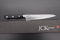 JCK Original Kagayaki Blue Steel No.2 Clad Series KB-1 Petty 150mm (5.9inch) -Knife Sale Shop kagayaki petty jck original kagayaki blue steel no 2 clad series kb 1 petty 150mm 5 9inch 43012769677595 scaled