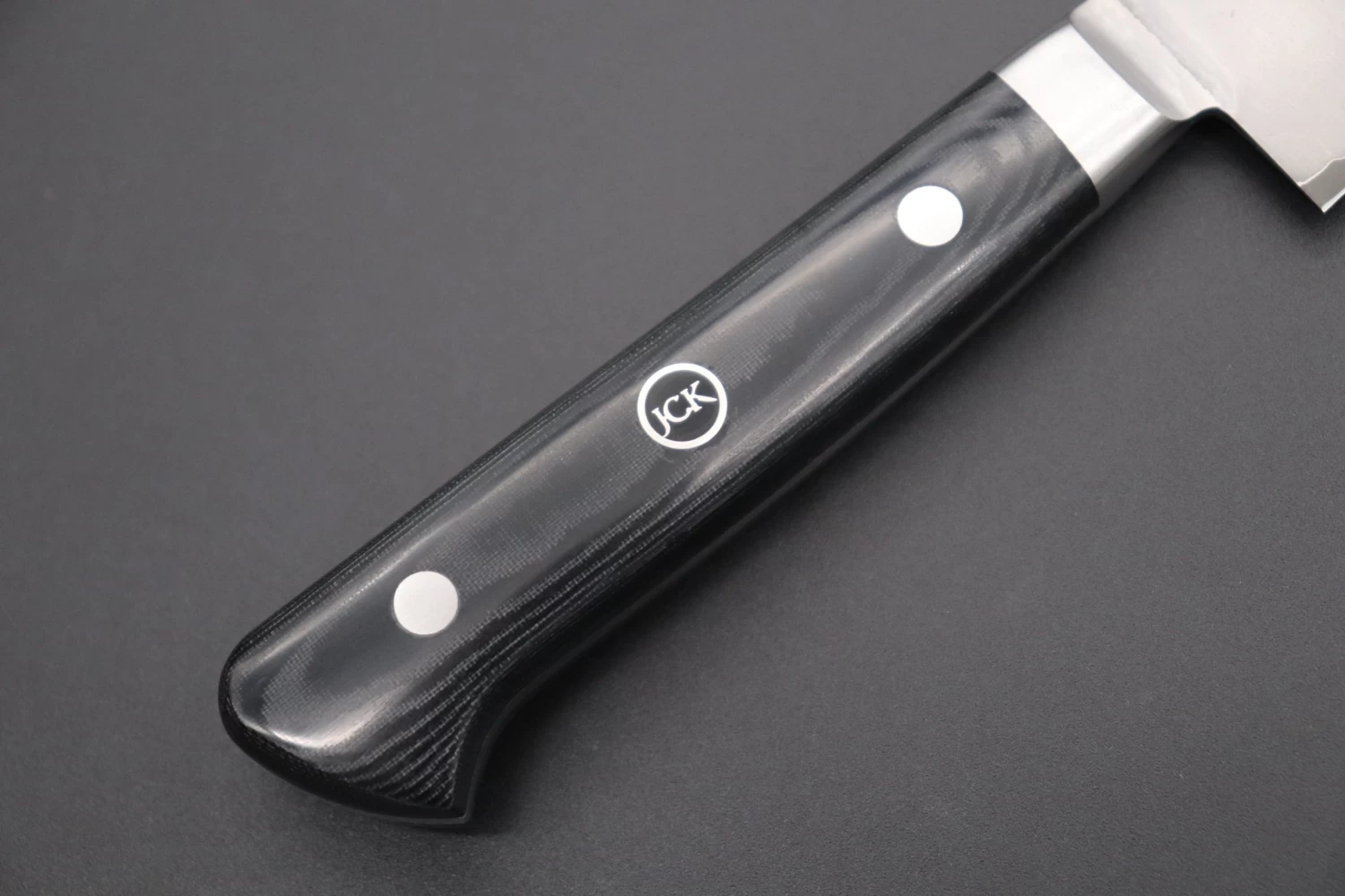 JCK Original Kagayaki NOVEL BLACK Edition | R-2 Laminated KNB-1 Kiritsuke Petty 145mm (5.7 Inch) 3 JCK Original Kagayaki NOVEL BLACK Edition | R-2 Laminated KNB-1 Kiritsuke Petty 145mm (5.7 Inch) - Image 3