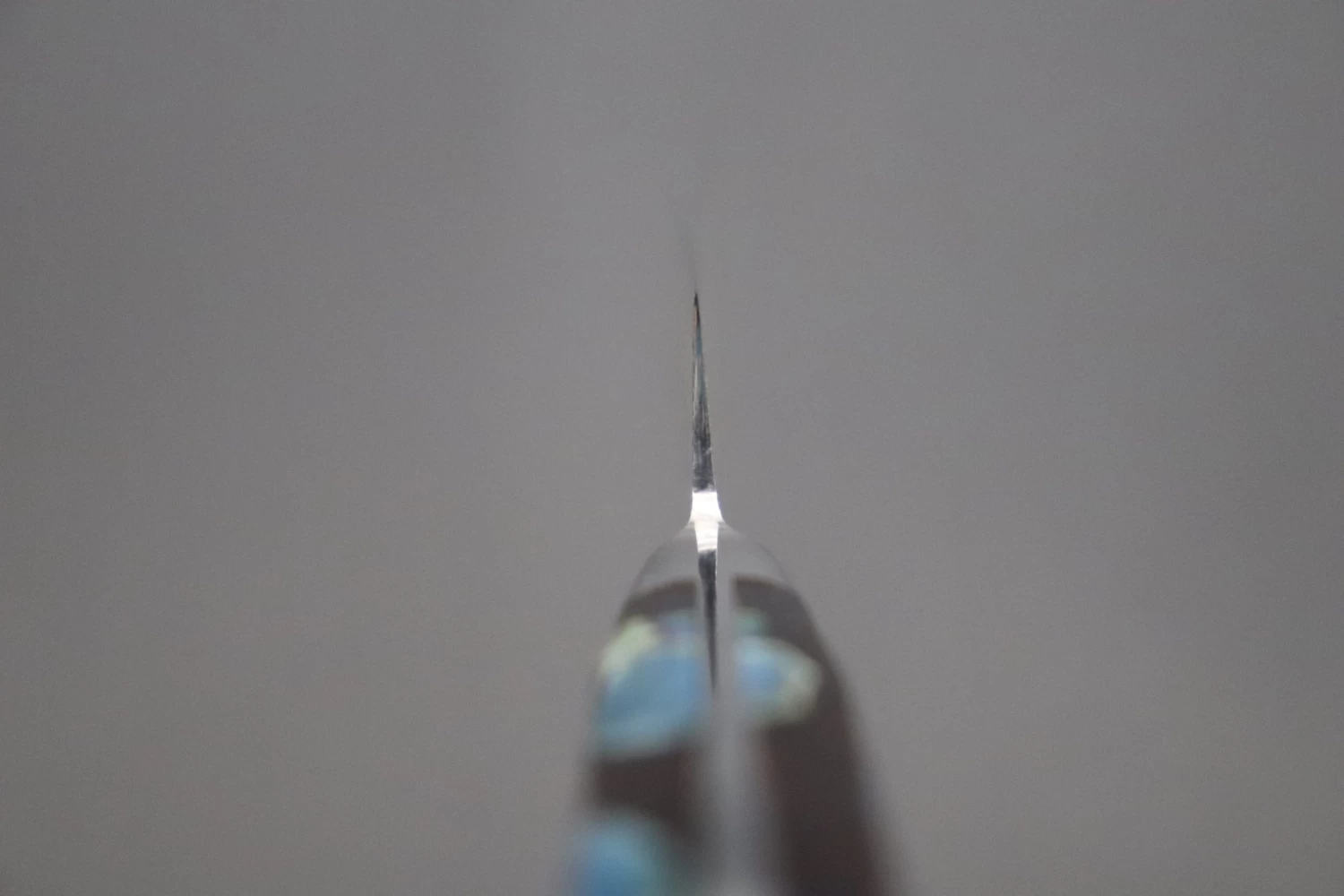 JCK Original Kagayaki NOVEL- Limited Edition Custom R-2 Damascus Series KNLTD-99 Petty 150mm (5.9 Inch, Hammer Forged Blade) 4 JCK Original Kagayaki NOVEL- Limited Edition Custom R-2 Damascus Series KNLTD-99 Petty 150mm (5.9 Inch, Hammer Forged Blade) - Image 4