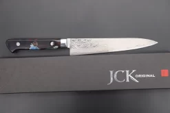 JCK Original Kagayaki NOVEL- Limited Edition Custom R-2 Damascus Series KNLTD-99 Petty 150mm (5.9 Inch, Hammer Forged Blade) 15 JCK Original Kagayaki NOVEL- Limited Edition Custom R-2 Damascus Series KNLTD-99 Petty 150mm (5.9 Inch, Hammer Forged Blade) -Knife Sale Shop kagayaki petty jck original kagayaki novel limited edition custom r 2 damascus series knltd 99 petty 150mm 5 9 inch hammer forged blade 43488851591451 scaled