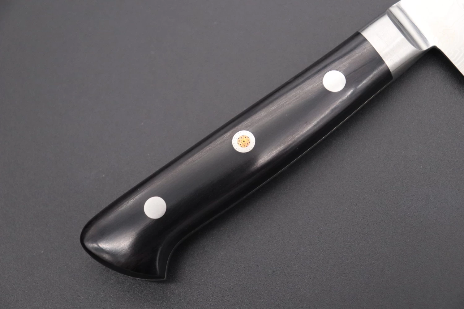 JCK Original Kagayaki R-2 Damascus Series KGRP-1 Petty 150mm (5.9 Inch, Polished Blade) 4 JCK Original Kagayaki R-2 Damascus Series KGRP-1 Petty 150mm (5.9 Inch, Polished Blade) - Image 4