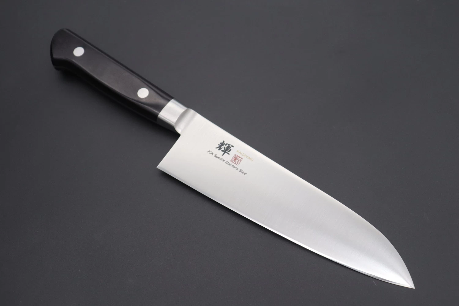 JCK Original Kagayaki Basic Series KG-3 Santoku180mm (7 Inch) 1 JCK Original Kagayaki Basic Series KG-3 Santoku180mm (7 Inch)