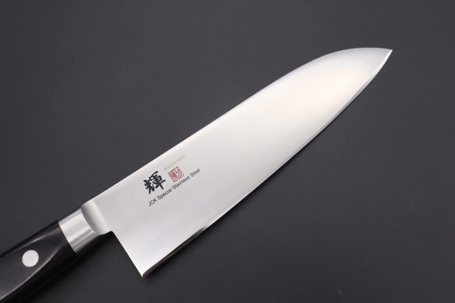 JCK Original Kagayaki Basic Series KG-3 Santoku180mm (7 Inch) 2 JCK Original Kagayaki Basic Series KG-3 Santoku180mm (7 Inch) - Image 2