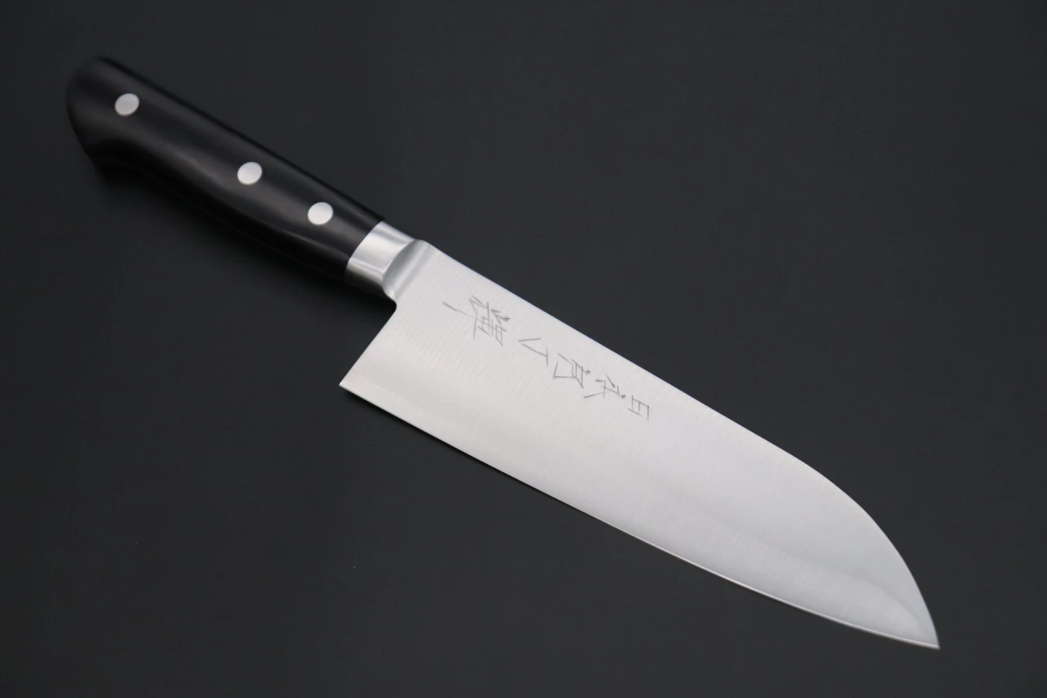 JCK Original Kagayaki Blue Steel No.2 Clad Series KB-2 Santoku 170mm (7 Inch) 1 JCK Original Kagayaki Blue Steel No.2 Clad Series KB-2 Santoku 170mm (7 Inch)