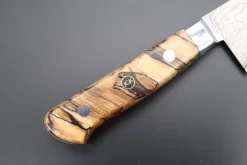 JCK Original Kagayaki NOVEL- Limited Edition Custom R-2 Damascus Series KNLTD-125 Santoku 175mm (6.8 Inch, Forged Blade) -Knife Sale Shop kagayaki santoku jck original kagayaki novel limited edition custom r 2 damascus series knltd 125 santoku 175mm 6 8 inch forged blade 43489061962011 scaled