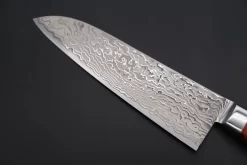 JCK Original Kagayaki NOVEL- Limited Edition Custom R-2 Damascus Series KNLTD-131 Santoku 175mm (6.8 Inch, Forged Blade) -Knife Sale Shop kagayaki santoku jck original kagayaki novel limited edition custom r 2 damascus series knltd 131 santoku 175mm 6 8 inch forged blade 43489184317723 scaled