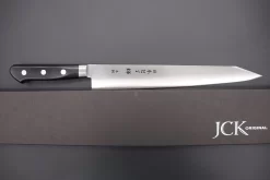 JCK Original Kagayaki CarboNext Series KC-9KES Kiritsuke Sujihiki 270mm(10.6 Inch, Special Order Made, Kiritsuke Blade Version) -Knife Sale Shop kagayaki sujihiki jck original kagayaki carbonext series kc 9kes kiritsuke sujihiki 270mm 10 6 inch special order made kiritsuke blade version 42041711460635 scaled