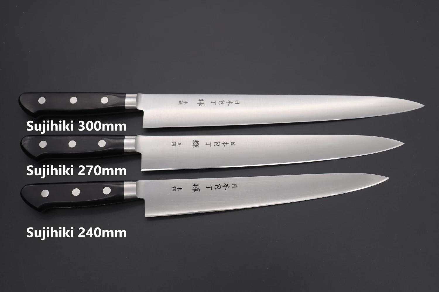 JCK Original Kagayaki CarboNext Series Sujihiki (240mm To 300mm, 3 Sizes) 10 JCK Original Kagayaki CarboNext Series Sujihiki (240mm To 300mm, 3 Sizes) - Image 10