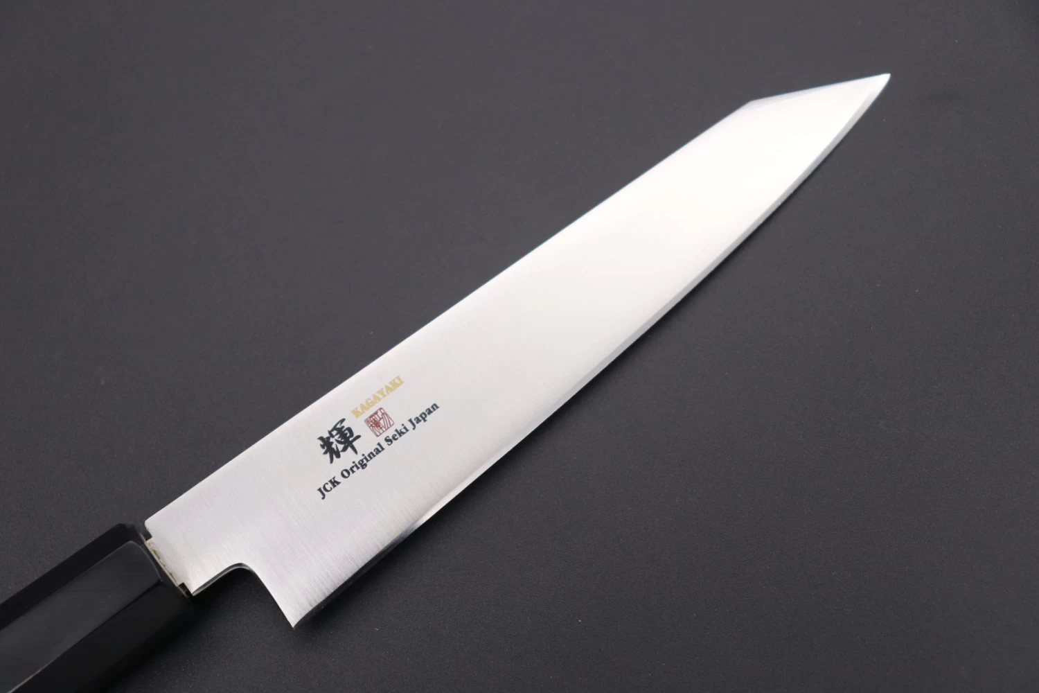 JCK Original Kagayaki VG-10 Series KV-WPKES Kiritsuke Petty 150mm(5.9 Inch, Special Order Made, Kiritsuke Blade Version) 2 JCK Original Kagayaki VG-10 Series KV-WPKES Kiritsuke Petty 150mm(5.9 Inch, Special Order Made, Kiritsuke Blade Version) - Image 2