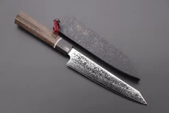 Kanetsugu Zuiun Series R-2 Damascus KZD-1 Kiritsuke Petty 150mm (5.9 Inch)