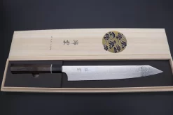 Kanetsugu Zuiun Series R-2 Damascus KZD-4 Kiritsuke Sujihiki 240mm (9.4 Inch) -Knife Sale Shop kanetsugu sujihiki kanetsugu zuiun series r 2 damascus kzd 4 kiritsuke sujihiki 240mm 9 4 inch 42832313614619 scaled