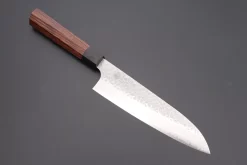 Kanetsugu Classic Hammered Wa Series CHW-2 Wa Santoku 175mm (6.8 Inch)