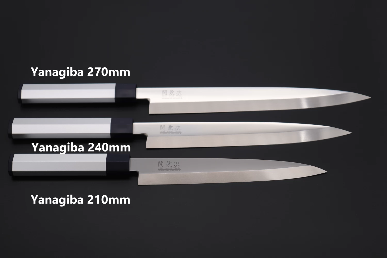Kanetsugu Hybrid Wa Bocho Series Yanagiba (210mm To 270mm, 3 Sizes) 9 Kanetsugu Hybrid Wa Bocho Series Yanagiba (210mm To 270mm, 3 Sizes) - Image 9