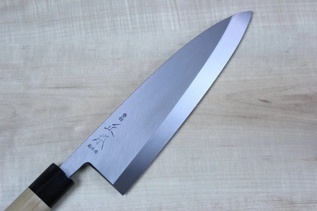 Masamoto HS Series Honyaki White Steel No.2 Deba (150mm To 225mm, 6 Sizes) 2 Masamoto HS Series Honyaki White Steel No.2 Deba (150mm To 225mm, 6 Sizes) - Image 2