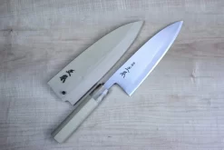Masamoto KK Series Kasumi White Steel No.2 Deba (150mm To 225mm, 6 Sizes)