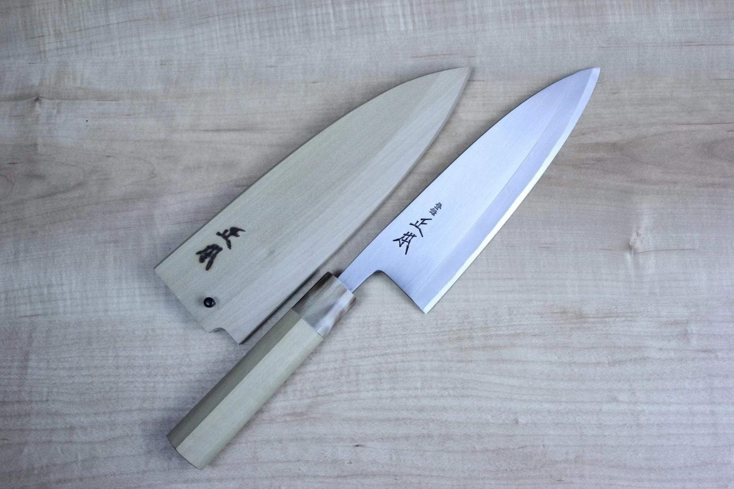 Masamoto KK Series Kasumi White Steel No.2 Deba (150mm To 225mm, 6 Sizes) 1 Masamoto KK Series Kasumi White Steel No.2 Deba (150mm To 225mm, 6 Sizes)