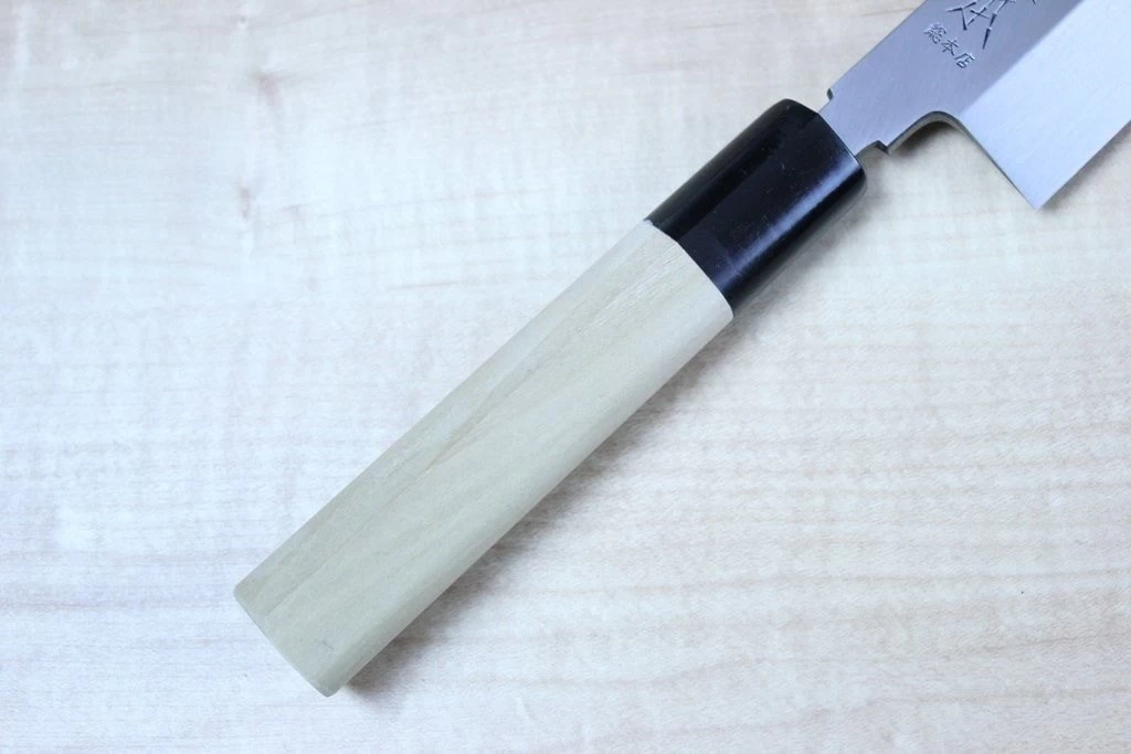 Masamoto HS Series Honyaki White Steel No.2 Usuba (180mm To 225mm, 4 Sizes) 3 Masamoto HS Series Honyaki White Steel No.2 Usuba (180mm To 225mm, 4 Sizes) - Image 3